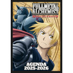 Agenda scolaire 2025 - 2026 fullmetal alchemist - brotherhood (broch)