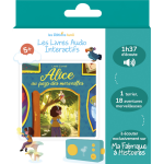Alice aux pays des merveilles, livre audio interactif ds 5 ans pour ma fabrique  histoires