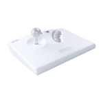 Arcade stick blanc - neogeo aes + (console retro)