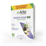 Arkofluides radis noir bio - 30 ampoules