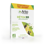 Arkopharma arkofluides d�tox bio 30 ampoules offre sp�ciale + 50% offert