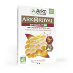 Arkoroyal dynergie bio ginseng, gele royale, acrola, propolis 20 ampoules de 10 ml