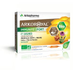 Arkoroyal immunit fort bio gele royale, propolis, 20 ampoules x 10ml