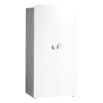 Armoire chambre b�b� 2 portes leaf