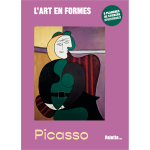 L'art en formes - picasso - avec 6 planches de stickers repositionnables (broch�)