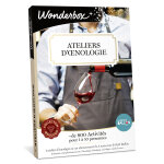 Coffret cadeau wonderbox - ateliers d'oenologie
