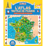 L'atlas tactile de france (jeunesse)