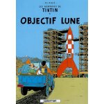 Les aventures de tintin - tome : 16 : objectif lune - petit format couleurs (bd)