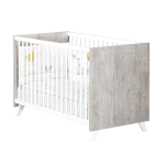 Babyprice - scandi gris - lit bebe 120 x 60