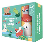 Le bain de petit renard - un coffret avec un livre de bain et 2 jouets d�clipsables ! (coffret)