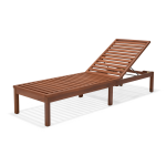 Bain de soleil en bois d'eucalyptus