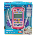 Baladeur musical interactif v. pod kid magic light rose pour enfants de 3  6 ans