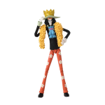Bandai - anime heroes - one piece - figurine anime heroes 17 cm - brook - 37006 - multicolore