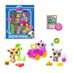 Bandai - littlest - pack safari - 3 animaux et accessoires - licence officielle - coffret jouet animaux ... Bandai - littlest - pack safari - 3 animaux et accessoires - licence officielle - coffret jouet animaux ...