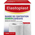 Bande de contention cohsive blanc 7 cm x 3 m