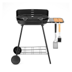 Barbecue charbon en fonte 1 tablette - s�lection d'experts - beaux jours