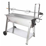 Barbecue titan charbon et rotissoire