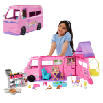 Barbie - coffret camping - car de r�ve - avec plus de 60�accessoires