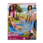 Barbie - coffret poupée blonde avec piscine - coffret poupée mannequin Barbie - coffret poupée blonde avec piscine - coffret poupée mannequin