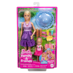 Barbie - famille et amis - barbie pique - nique - coffret 2�poup�es