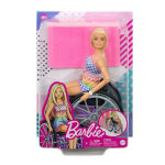 Barbie - barbie fashionistas 194 blonde avec fauteuil roulant - coffre
