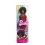 Barbie - fashionistas 221 - poup�e avec cheveux noirs et robe rouge