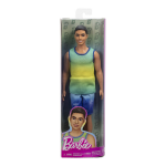 Barbie - fashionistas - poup�e ken avec d�bardeur d�grad� et short en jean
