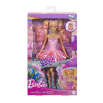 Barbie - poupe barbie fe - ailes et tenue avec changement de couleur