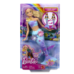 Barbie - sir�ne fleur magique - poup�e aux longs cheveux blonds