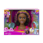 Barbie - ultra chevelure - tte  coiffer brune frise