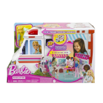 Barbie - v�hicule m�dical - coffret ambulance, clinique et accessoires
