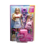 Barbie� - barbie� en voyage - coffret avec chiot et accessoires