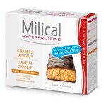 Barres hyperprotéinées minceur saveur chocolat et orange x6 Barres hyperprotéinées minceur saveur chocolat et orange x6