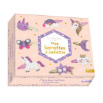 Mes barrettes à paillettes - coffret avec accessoires (coffret) Mes barrettes à paillettes - coffret avec accessoires (coffret)