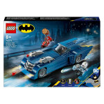 Batman? avec la batmobile? contre harley quinn? et mr. freeze?