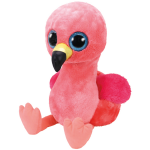 Beanie boo's - peluche gilda flamant rose 40 cm