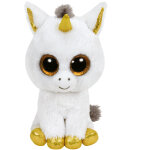 Beanie boo's - peluche pegasus la licorne 40 cm