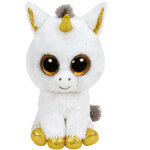 Beanie boo's - peluche pegasus la licorne 40 cm