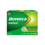 Berocca energie orange vitamine b et c, magnsium et zinc 45 cps effervescents