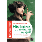 Bescherelle - chronologie de la littrature franaise - nouvelle dition (grand format)