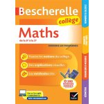 Bescherelle collge - maths (6e, 5e, 4e, 3e) - tout le programme de maths au collge (broch)