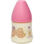 Biberon 150ml silicone physio lovely biscuit - rose Biberon 150ml silicone physio lovely biscuit - rose