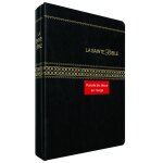 La sainte bible segond 1910 - noire, pu, souple, onglets, paroles de j�sus en rouge - noire, paroles ...