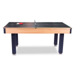 Billard 6ft vegas convertible bois clair