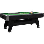 Billard montgomery 7ft noir / vert