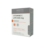 Biocyte vitamine c lipo 500mg Énergie 28 comprimés à croquer Biocyte vitamine c lipo 500mg Énergie 28 comprimés à croquer
