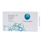 Biomedics 55 evolution, bote de 6 lentilles