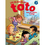 Blagues de toto tome 03 - sous les cahiers, la plage (bd)