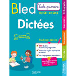 Bled ecole primaire dictes primaire du ce1 au cm2 (broch)