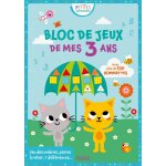 Le bloc de jeux de mes 3 ans avec des gommettes (broch)